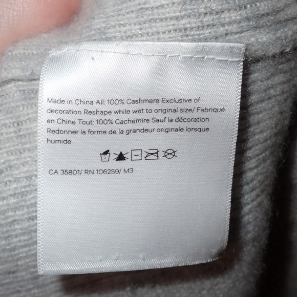 Lululemon Sit in Lotus Cardigan Sweater 100% Cashmere - Picture 6 of 8